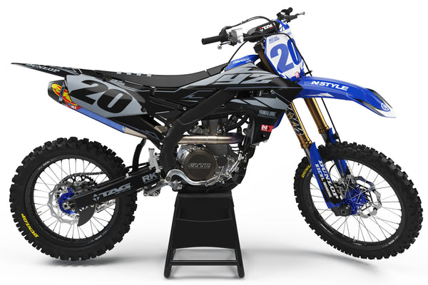TEAM | Black Yamaha Graphic Kit